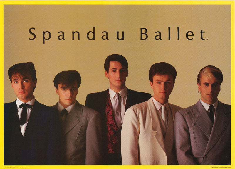 MUSIC - SPANDAU BALLET -- POSTER LC1F