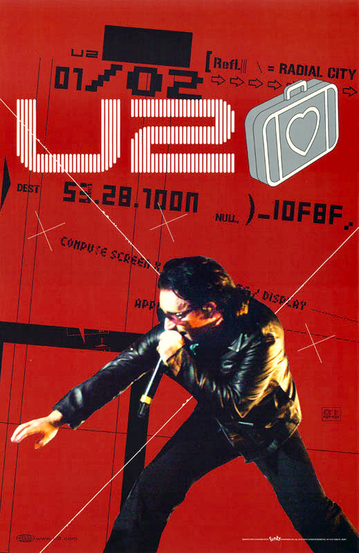 U2 BONO POSTER