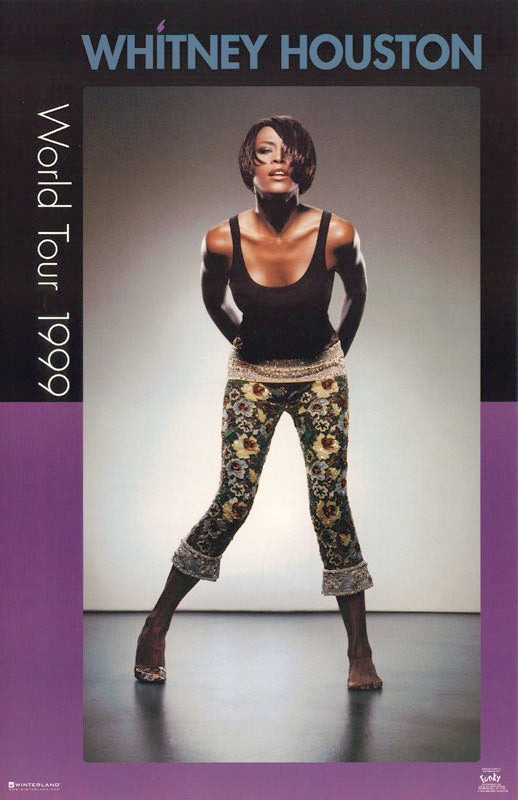 MUSIC - WHITNEY HOUSTON - POSTER RW16Z
