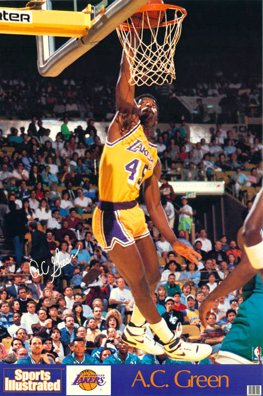 NBA - A.C. GREEN - POSTER LC8J