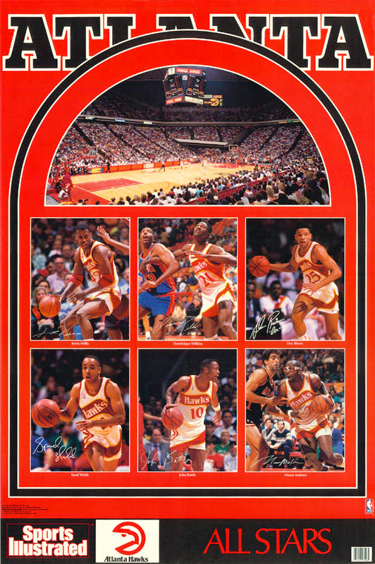 NBA - ATLANTA HAWKS - POSTER LW23S