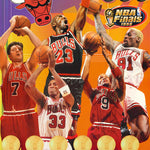 NBA - CHICAGO BULLS-TEAM of the 90's - POSTER ST1