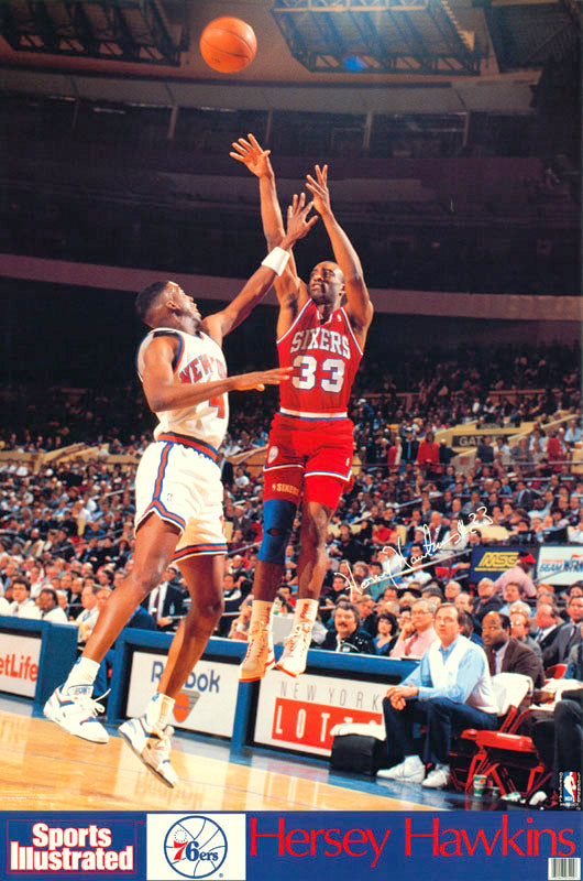NBA - HERSEY HAWKINS - POSTER LC9S