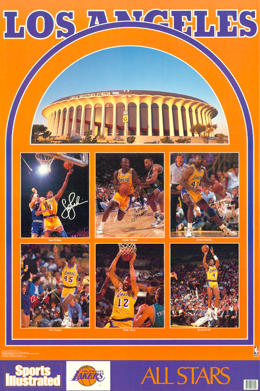 NBA - LA LAKERS MONTAGE - POSTER LC10P