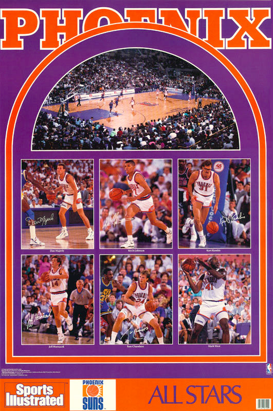 NBA - PHOENIX SUNS ALLSTARS - POSTER LW23T
