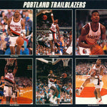 NBA - PORTLAND TRAILBLAZERS COLLAGE - POSTER LC3E