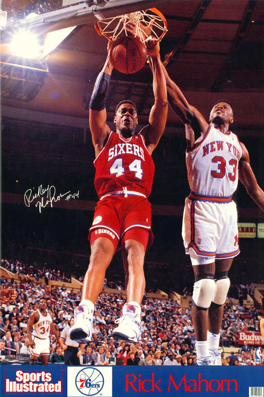 NBA - RICK MAHORN - POSTER LW17R