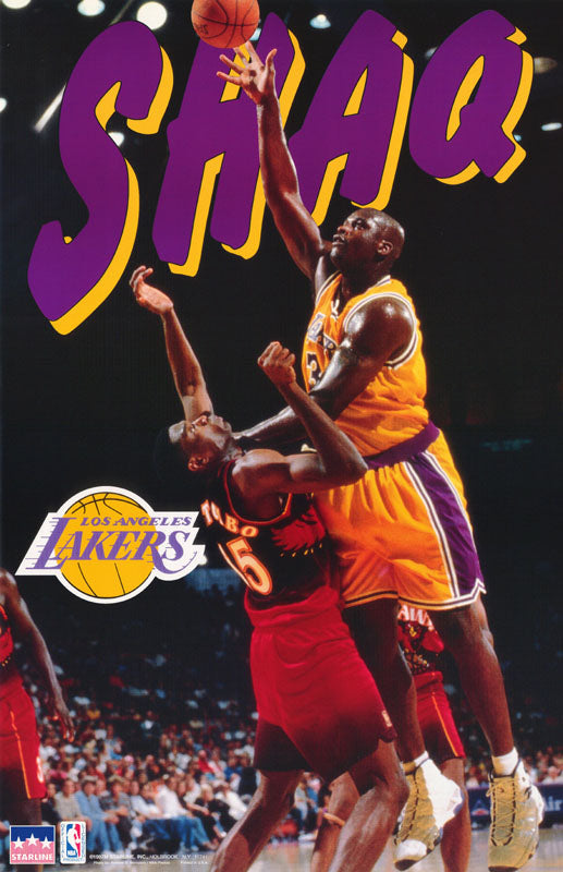 NBA SHAQ POSTER