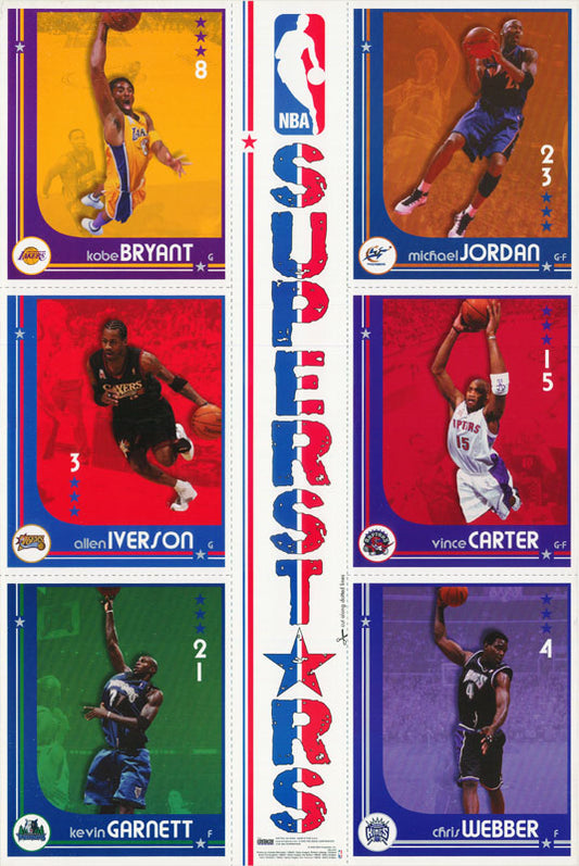 NBA -SUPERSTARS (cut apart pictures) - POSTER LW7U