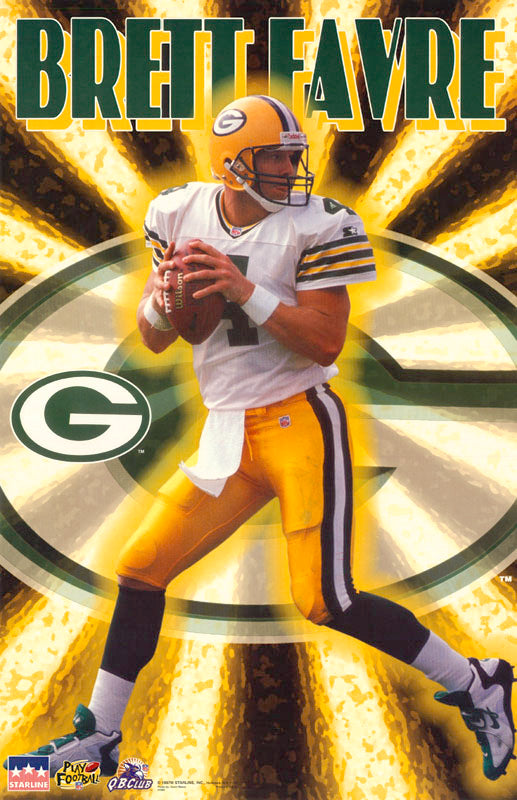 BRETT FAVRE  POSTER