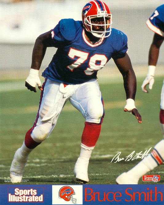 NFL - BRUCE SMITH - POSTER LW7E-L