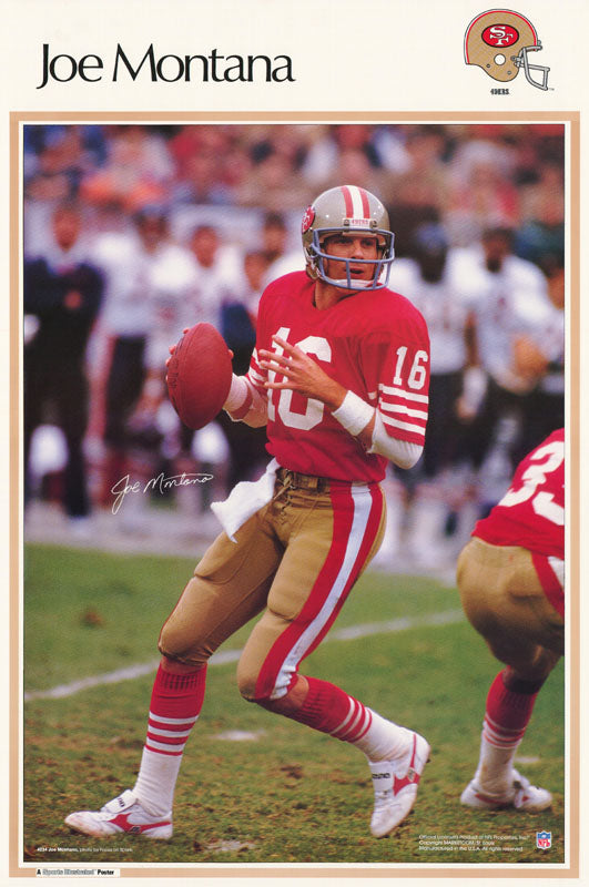 NFL - JOE MONTANA - POSTER LC3N