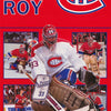NHL - PATRICK ROY (1990-red bckgrnd) - POSTER LW27W