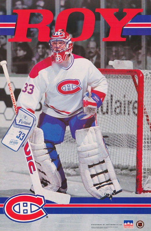 NHL - PATRICK ROY (1991) - POSTER LW27X