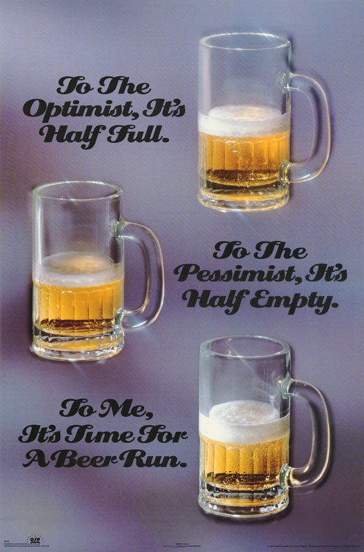 OPTIMIST-PESSIMIST - POSTER RW12i