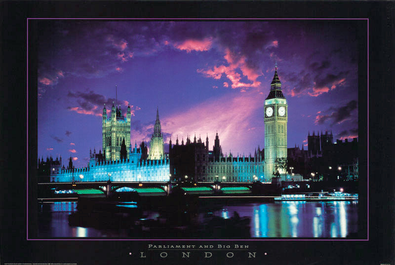 PARLIAMENT and BIG BEN-LONDON - POSTER LW4G