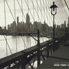 PHOTO - ACROSS THE BROOKLYN BRIDGE 1937 - POSTER RW14S