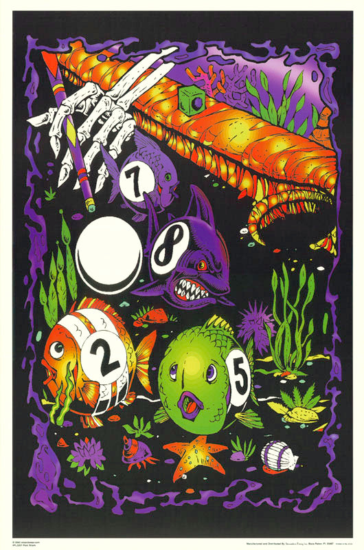 POOL SHARK - POSTER BW3J