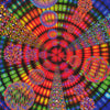 PSYCHEDELIC - FRACTAL CIRCUS - 226 POSTER FW2E