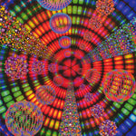 PSYCHEDELIC - FRACTAL CIRCUS - 226 POSTER FW2E