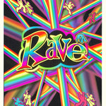 PSYCHEDELIC - RAVE - FL35s POSTER RC5G