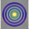 ROTATING CIRCLES - POSTER RC7-O