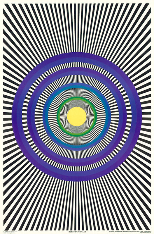 ROTATING CIRCLES - POSTER RC7-O