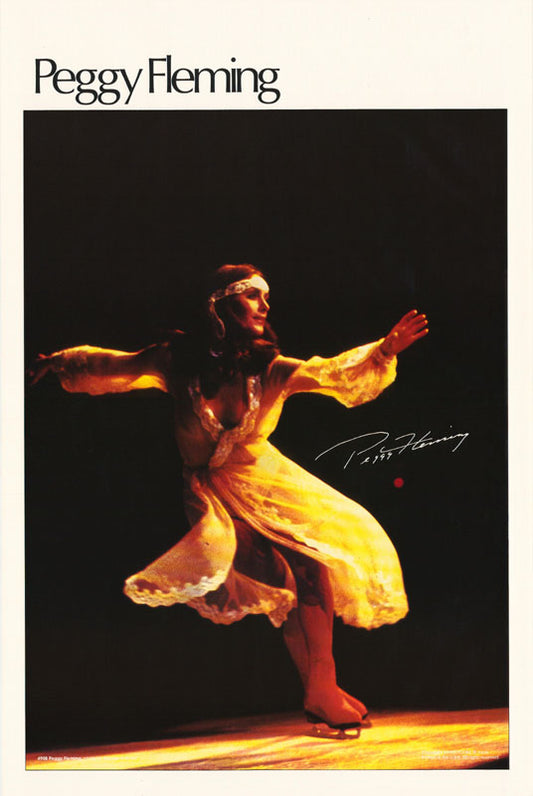 SKATING - PEGGY FLEMING POSTER LC4N