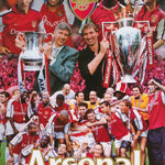 SOCCER - ARSENAL DOUBLE WIN 2001-02 - POSTER RW4F-L