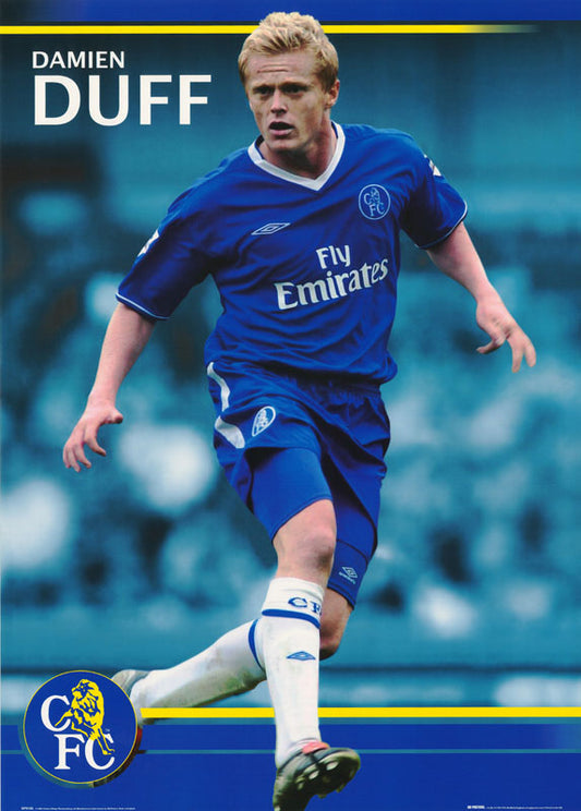 SOCCER - DAMIEN DUFF - POSTER RW11H