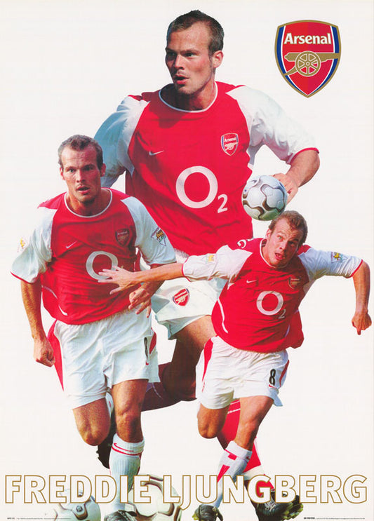 SOCCER - FREDDIE LJUNGBERG - POSTER RW12T
