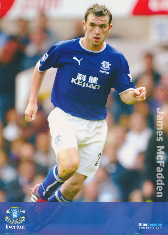 SOCCER - JAMES McFADDEN - POSTER RW11F