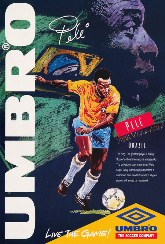 SOCCER - PELE (UMBRO) - POSTER LC10A/B/C