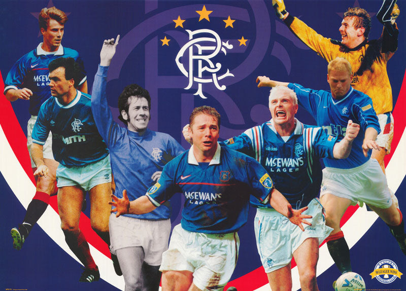 SOCCER - RANGERS FBC - POSTER RW20J