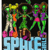 SPACE GIRLS-flocked - POSTER LC4G