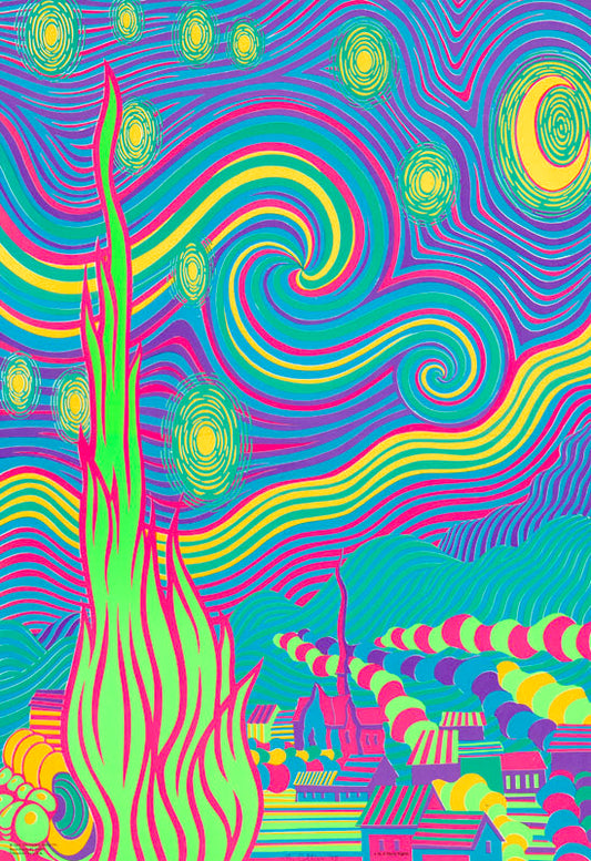 STARRY NIGHTS by COLLIER - POSTER RC2Q