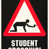 STUDENT CROSSING - POSTER RW24A
