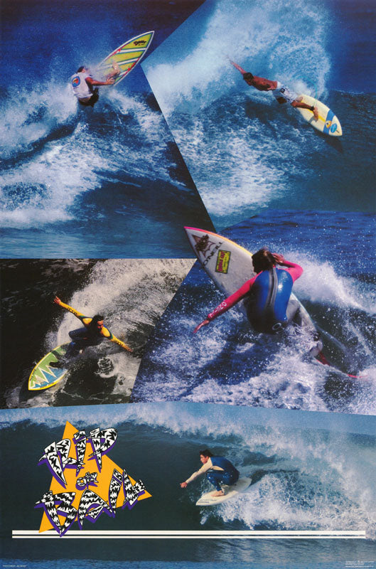 SURFING - RIP or BAIL - POSTER RW19B