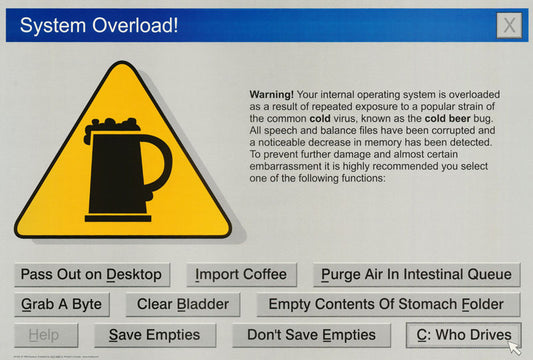 SYSTEM OVERLOAD -- POSTER RC2C