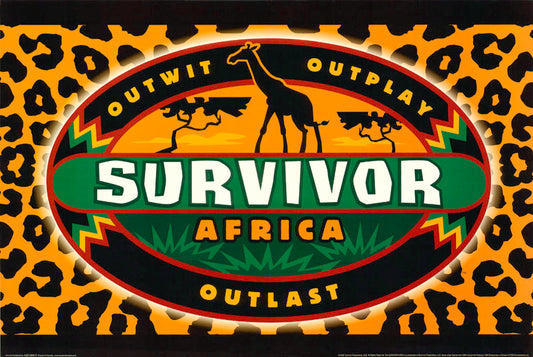 T.V. - SURVIVOR-AFRICA -- POSTER LW9F