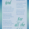THANK GOD for CHILDREN - POSTER LW30Z
