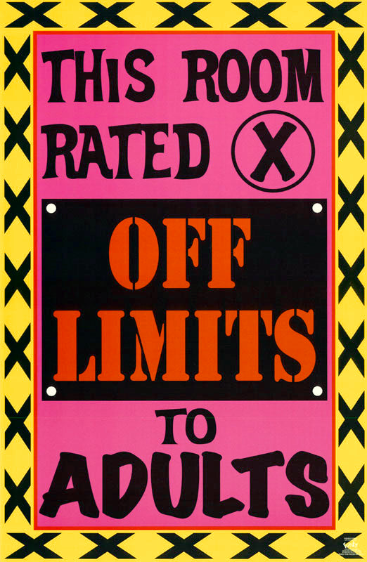 THIS ROMM RATED X - POSTER LW20L