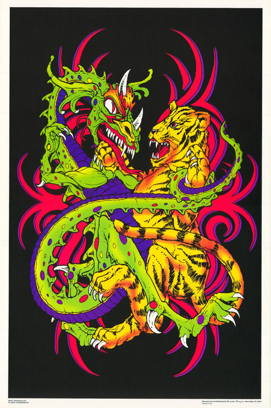 TIGER-SERPENT (B.L.) - POSTER LC4B