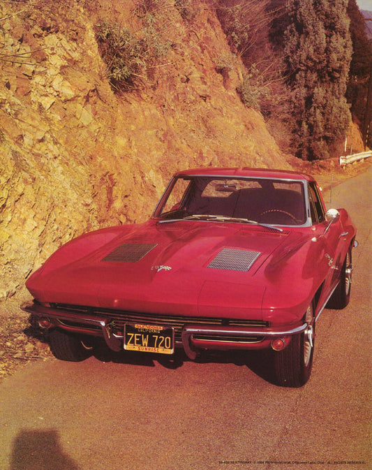 TRANSPORTATION - 63 STINGRAY - POSTER LC8H