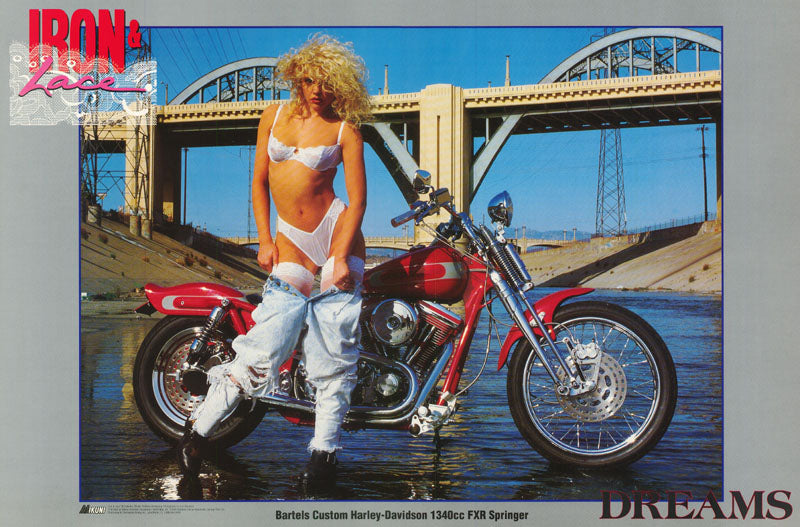 DREAMS- IRON AND LACE 93' CAL POSTER LW7M