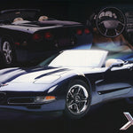 TRANSPORTATION - EXTREME MACHINES-CORVETTE -- POSTER LW15i
