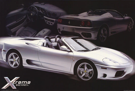 TRANSPORTATION - EXTREME MACHINES-FERRARI -- POSTER LW15-O
