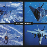TRANSPORTATION - JET FIGHTERS - POSTER RW24B
