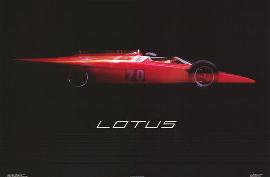 TRANSPORTATION - LOTUS -POSTER RC2C