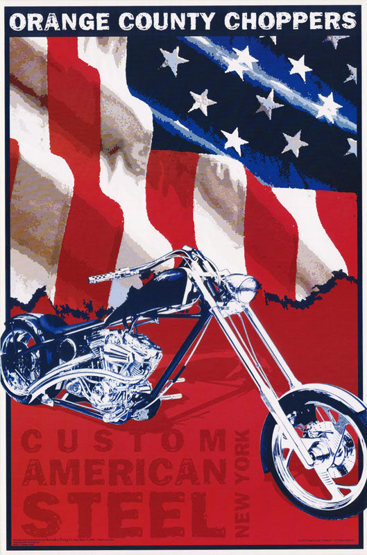 TRANSPORTATION - OCC-CUSTOM STEEL - POSTER  RC7R